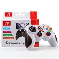 Hot Selling V8 BT Gamepad Wireless Gaming Controller Compatible with IOS Android Phone Holder balta