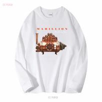 Marillion This Strange Engine 97 Eu Uk New Tour T Shirt L Prog Rock Lp Fish Long Sleeves Vintage Washed Designer Clothes L brown