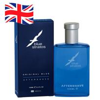 UK Blue Stratos Original Blue Aftershave Toner Skin 1 pcs 100ml blue