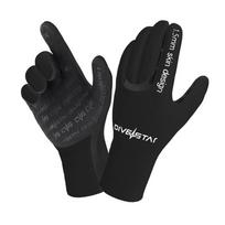 1.5mm Neoprene Diving Gloves Snorkeling Surfing Kayaking Fishing Water Sports Anti-Slip Warm Waterproof Small black