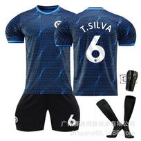 23-24 Season Chelsea Away 8 Enzo 6 Silva 10 Mudryk 7 Sterling Football Jersey 30#XS