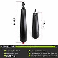 Mountain Bike Quick Release Fender Set - Widened Mudguard for Road & Fixed Gear Bicycles
