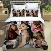 Singer Ariana Grande Printed Bedding Sets Exquisite Bed Supplies Set Duvet Cover Comforter Set Bedding Set Luxury Birthday Gift EU Single 135*200cm/53x79in 3pcs