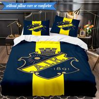Aik Crest  3pcs Bedding,Including 1pc Duvet Cover And 2pcs Pillowcases Perfect for Christmas,Ideal for Bedroom, Dormitory 180cmx210cm