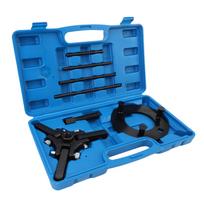 Harmonic Balancer Puller Set 3 Jaw Pulley Puller with Holding Tool for Removing Harmonic Damper Balancers blue