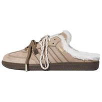 Adidas Originals Samba uždarų pirštų šlepetės Unisex HP5055 38 beige