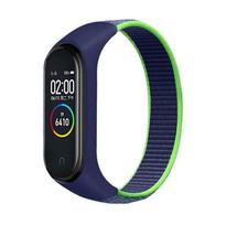 Keičiamas apyrankės dirželis Xiaomi Mi Band 5 4 3 nailoninis dirželis riešui sportinė apyrankė Mi Band 4 5 Miband 4 3 5 Band4 išmaniojo laikrodžio dirželis For MiBand 4 3 black