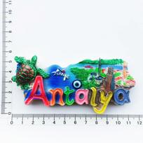 Turkija Šaldytuvo Magnetukas Atminimo Kemer Alanya Antalya Derviniai Magnetukai Šaldytuvui Magnetiniai Lipdukai Dovanos Namų Dekoravimas blue