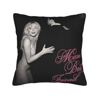 Sabrina Carpenter Pillowcase Accessories Printing Cushion Cover  Pillow Covers Home Decor Square Multiple Sizes 12x12in 30X30cm gray