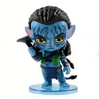 Mielas Avatar 2 Neytiri ir Jake Sully PVC figūrėlės modelis 12 cm - Kolekcionuojami Anime personažų žaislai gerbėjams, vaikams, suaugusiems, namų dekoravimui gray