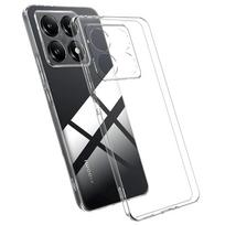 Itin plonas minkštas silikoninis dėklas Xiaomi Mi 14T 14 T Pro, itin skaidrus galinis dangtelis, smūgiams atsparus korpusas, kristalinis plonas Coque XIAOMI 14T PRO black