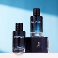 Dior Sauvage Tualetinis vanduo 10 ml - Gaivus ir rafinuotas medienos kvapas, tinkantis vyrams. 2pcs