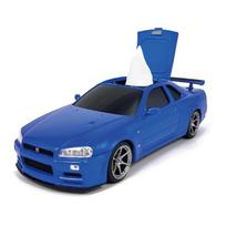 Wet wipe case for Nissan Skyline GT-R (BNR34) (Blue) mėlyna