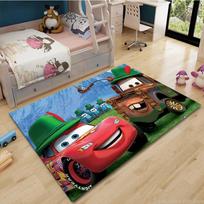 McQueen Automobiliai Greitkelio Kilimėlis Kelio Kilimas Kilimas Svetainei, Automobilio Kilimas, Grindų Kilimas, Vaikų Kambario Takelis, Darželio Kilimas, Žaidimų Kilimas 40cm x 60cm gray