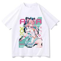 Summer Zenless Zone Zero Cotton T Shirts ZZZ Aria T-Shirt Gacha Gaming Tee Unisex Popular Trends Harajuku Anime Graphic Top -... 5XL įvairiaspalvis