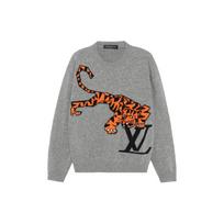 LOUIS VUITTON SS22 Sweater Men's Gray 1A9SZQ L pilka