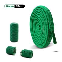 1/5/10 Pair Quick Release Elastic Shoe Laces Metal Capsule Buckle Shoelaces for Sneakers Flat Kids Adults No Ties Shoe Accessory 100cm smėlis