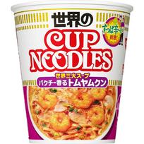 Cup Noodle Tom Yum Kung Coriander One Worlds Three Great Soups Nissin Foods 75g12 pieces red