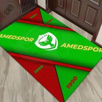 Amedspor kilimas svetainei, miegamajam, namų sofos dekoravimui, vaikų žaidimų neslystantis grindų kilimėlis 40x60cm( 15x23in ) green