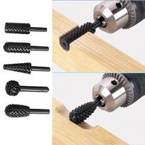 5Pcs 1/4'' Drill Bit Set Cutting Tools For Woodworking Knife Wood Carving Tool juoda