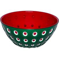 Dubuo Guzzini Le Murrine 25 cm 2,7 l, žalias ir raudonas