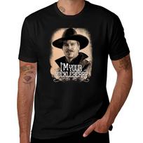 Doc Holliday Huckleberry Tombstone Wyatt Earp Tshirt Everyday Wear Basic Short Sleeve Top Tshirt XL brown