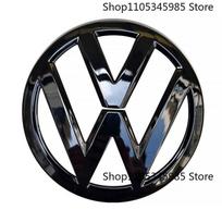 Volkswagen Golf 4 5 6 7 7.5 Priekinių grotelių logotipas ir galinės bagažinės emblema Pakeisti VW MK4 MK5 MK6 MK7 MK7.5 Blizgančios juodos emblemos Gloss Black