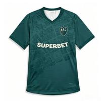 26 Vyrų Vaikų Fluminense Futbolo Marškinėliai Gerbėjams Trumpomis Rankovėmis Futbolo Marškiniai Sportinė Uniforma Klasikinė Retro Dryžuota Šeimos Derinimo Apranga 6XL blue