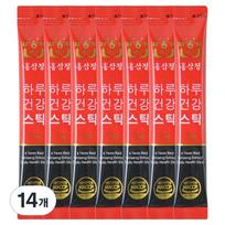 6-Year-Old Red Ginseng Extract Daily Health Sticks 15g 14 pcs