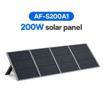 AFERIY 100W/200W/400W nešiojama sulankstoma saulės panelė, monoelementis saulės įkroviklis su DC išėjimais, IP65 atspari vandeniui saulės panelė kemperiui, namams AF-S200A1（ 200W solar panel）-TT