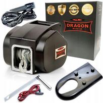 Dragon Winch nešiojama elektrinė gervė 5000 lb, 12 V, tvirtinama prie kablio