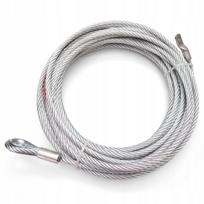 Dragon Winch plieninis gervės trosas 10 mm × 20 m, 12000–14000 lb