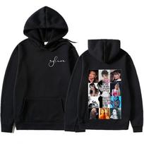 Ayliva Tour Hoody Vyrams Moterims Y2k Drabužiai Ilgomis Rankovėmis Aukštos Kokybės Megztinis Harajuku Estetika Laisvalaikio Džemperis Unisex S juoda