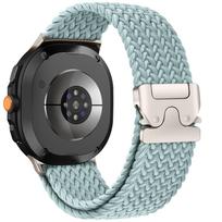 Nertas dirželis Samsung Galaxy Watch 8 40 44mm/8 classic Juosta Parašiuto Sagtis diržas Correa Apyrankė Galaxy watch8 dirželiams Galaxy watch 8 44mm gray