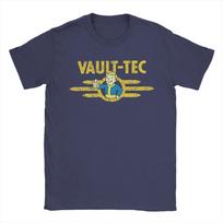 Fallout Vault-Tec Vault Boy Thumbs Up Vintage T-Shirt Distressed Game Merch Black Unisex Women And Men T-shirts L yellow