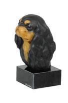 Cavalier King Charles Spaniel  - Malowana Statuetka, Posąg Figurka, Wykonany Przez Artystę, Marka Art-Dog