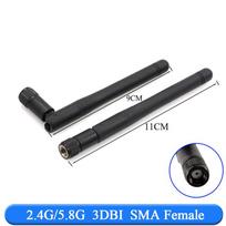 1Pcs 2.4GHz 5.8Ghz 5G Antenna RPSMA 8dBi wifi Antenna Dual Band 2.4G/5G 5.8G WIFI Antena Aerial SMA Female Wireless Router 1 Pcs