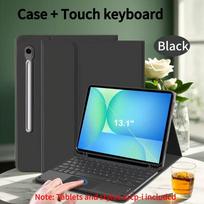 Dėklas, skirtas Samsung Galaxy Tab S10 FE Plus 13.1 colio, SM-X620/626B, Samsung Tab S10 FE+ 13.1, su nuimamu Bluetooth klaviatūros dangteliu S10FE Plus 13.1in&Korean