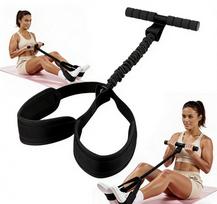 Multifunctional Detachable Sit-up & Foot Pedal Puller Fitness Assistant pink