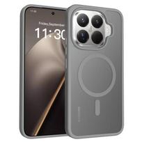 Magnetic Matte Shockproof Case For Xiaomi 17T Pro Magsafe Wireless Charging Hard Acrylic Soft Frame Cover Case for Mi 15T 15TPro xiaomi 15T Pro pilka