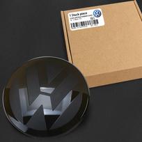 For VW Volkswagen TIGUAN POLO Golf MK6 MK7 MK8 Car Modification JFHSD4 Logo Sticker Not Affect ACC Front Rear Emblem Badges Cover FOR 13-16 POLO