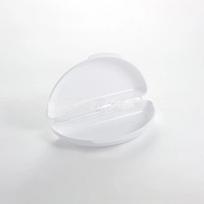 1Pcs Portable Steamed Egg Box Food Grades Plastic Microwave Egg Cooker Kitchen Cooking Mold Easy To Clean Egg Steamer A2 white