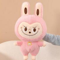 Cute Rabu Doll Plush Toy Grab Machine Doll Scissors Machine Doll Children's Birthday Gift 35cm