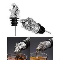 Pourer Aerator And Decanter Spout for Wine gray