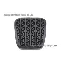 Opel Vauxhall Brake Pedal & Clutch Foot Mat Protective Cover (Leather/Rubber) 90498309 black