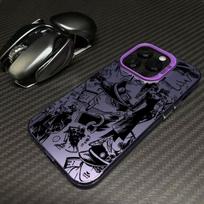 J-JoJos Bizarre Adventure dėklas telefonui Samsung Galaxy A17 A07 A16 A35 A55 A25 A05S A15 A56 A54 A36 A34 A24 A26 A04 4G 5G Samsung A73 5G black