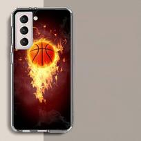 Basketball Phone Case For Samsung A16 A26 A36 A56 A17 A15 A25 A35 A55 A14 A24 A34 A54 A04S A05S Galaxy Note 20 10 9 8 A9 A8 A7 A Samsung A8 2018 brown