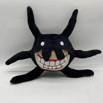 Baisus žaidimas Pliušinis žaislas 2D Skaitmeninis monstras Lėlė Minkštas kimštas gyvūnas Geriausia gimtadienio dovana Vaikams 24cm-40cm gray
