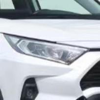 24-26 Toyota GR Yaris Black Headlight Film: LXi Light-Control Transparent TPU Transparent gray
