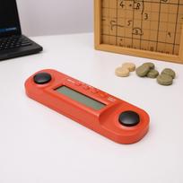 Chess Timer Digital Game Countdown Stopwatch Portable Clock for Chess with LCD Display Travel Friendly for Tournaments Training red